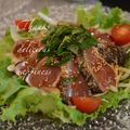 ruruchirin's cooksnap of when they made 鰹のたたきサラダ.