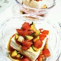KUMI KUMI's cooksnap of when they made トマトときゅうりのピリ辛和えをお豆腐と～.