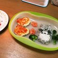 きらりとノエル's cooksnap of when they made 【ジブリ】トトロプレート❀.