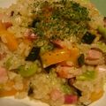 スズラン♪'s cooksnap of when they made 美味本格★カボチャとベーコンのリゾット.