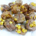 ぶどうなすび's cooksnap of when they made 豚こま肉とコーンの一口揚げ.