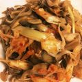 ＊にょにょん＊'s cooksnap of when they made マイタケと長ネギのキムチあえ.