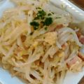 よっちゃんもち★'s cooksnap of when they made 簡単！おつまみもやしのカルボナーラ風炒め.