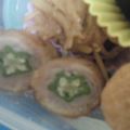 奏ｃ優ｃﾏﾏ☆'s cooksnap of when they made ✿お弁当に簡単✿豚肉のオクラ巻き✿.