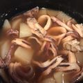 ゆみゆみ★'s cooksnap of when they made やわらかいイカ大根煮.