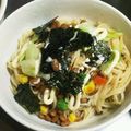ぱぴぴちゅ's cooksnap of when they made うーめん納豆炒め.