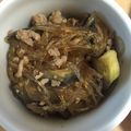 かんじきんぐ's cooksnap of when they made ご飯に合う！茄子と春雨とひき肉の甘辛炒め.