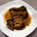 しましまもっぷ's cooksnap of when they made 焼肉のタレで♪簡単！豚スペアリブの煮込み.