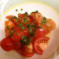 Kaon．'s cooksnap of when they made 冷やしトマト☆バジルたっぷりドレッシング.