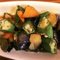 yuiyui0405's cooksnap of when they made カボチャがおいしい♡夏野菜の揚げ浸し.