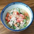Audrey2's cooksnap of when they made サバ缶の冷や汁.