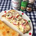 さやねぇ☆'s cooksnap of when they made ベーコン☆トマト☆マヨチーズトースト.