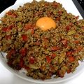 スヌーピーの笑顔's cooksnap of when they made 簡単♪キーマカレー(ドライカレー).