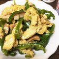 卵せんべい's cooksnap of when they made 青椒お揚げ.