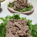 tomitomico's cooksnap of when they made 超簡単！しっとり♡豚肉冷しゃぶ♡.