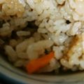 kakamichan's cooksnap of when they made 鶏のたきこみごはん.