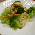 しゅうまゐ's cooksnap of when they made ブロッコリーと竹輪のガーリックマヨ炒め.