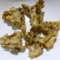ぶどうなすび's cooksnap of when they made 舞茸のサクサク米粉天ぷら.