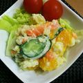 M130018's cooksnap of when they made 我が家の！みかん in ポテトサラダ.