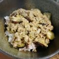 w_moon's cooksnap of when they made 時短◎ナスとそぼろのオイスター丼.