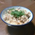 東方朔's cooksnap of when they made 塩さばの炊き込みご飯 炊飯器美味マジック.