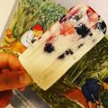 テサロにけ子's cooksnap of when they made ベリーとヨーグルトの♡アイスキャンディー.