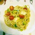 ちな。。's cooksnap of when they made 簡単！アボカドのカプレーゼ風パスタ.