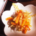 りさたり's cooksnap of when they made 大根の皮とにんじんのきんぴら.