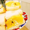 mykym's cooksnap of when they made レンジで簡単！厚焼きたまごサンド♡.