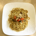 ココペリん's cooksnap of when they made トマトと鶏肉の和風ジェノベーゼ冷製パスタ.