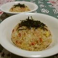 赤い電話's cooksnap of when they made 梅とかつおぶしの和風チャーハン.