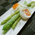 もりはん's cooksnap of when they made アスパラの半熟卵のせ.