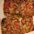 riecooorn's cooksnap of when they made サックサク♪油揚げでミックスピザ☺.