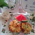 Dream♪'s cooksnap of when they made 焼き桃チーズシュガートースト！.