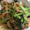 そらちゃん0504's cooksnap of when they made 豚肉と小松菜のオイスター炒め☆.