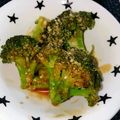 4double5's cooksnap of when they made レンジで簡単♪ブロッコリーのハンバーグ味.