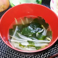 4double5's cooksnap of when they made ピンチを乗りきれ！もやしとワカメのスープ.
