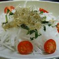 ふたごっち's cooksnap of when they made ポン酢で☆カリカリじゃこ乗せ大根サラダ♪.