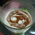 櫻子のママ's cooksnap of when they made ふわふわ！ヨーグルトチョコムース！.