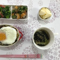ma___111's cooksnap of when they made 超簡単！！レタスと海苔のスープ.