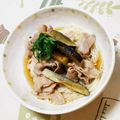 ネコかえる's cooksnap of when they made ぶっかけうどん〜豚バラと茄子のめんつゆで.