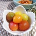 ＴＯＭＯＷＡＴ's cooksnap of when they made 白だしと寿司酢deミニトマトのマリネ.