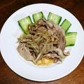 あちたんまん！'s cooksnap of when they made 冷しゃぶだれ☆ピリ辛中華風.
