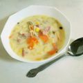 乙川日奈's cooksnap of when they made 具たっぷり♪クラムチャウダー.