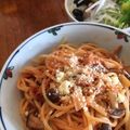kyobobo's cooksnap of when they made レンジで簡単！ツナとキノコとナポリタン♪.