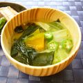 runa10's cooksnap of when they made 夏野菜の具だくさん味噌汁.