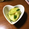 きみねー's cooksnap of when they made 大量消費に◎きゅうりのお漬物.