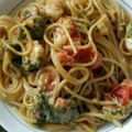 ポポポポポフィ〜♡'s cooksnap of when they made 海老のトマトクリームパスタ.