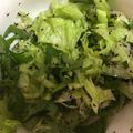 ma___111's cooksnap of when they made まぜるだけ～レタスと大葉のゆかりサラダ☆.