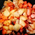 クック6TUTC1☆'s cooksnap of when they made まるごとﾆﾝﾆｸとポテトのオイル煮風.